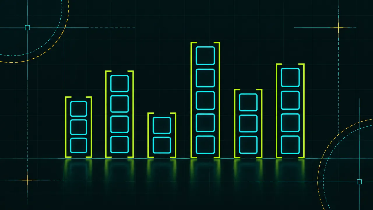 Diagram of Megaways reels at different heights showing how the number of ways to win changes between spins